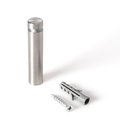 Outwater Round Standoffs, 2 in Bd L, Stainless Steel Brushed, 1/2 in OD 3P1.56.00031